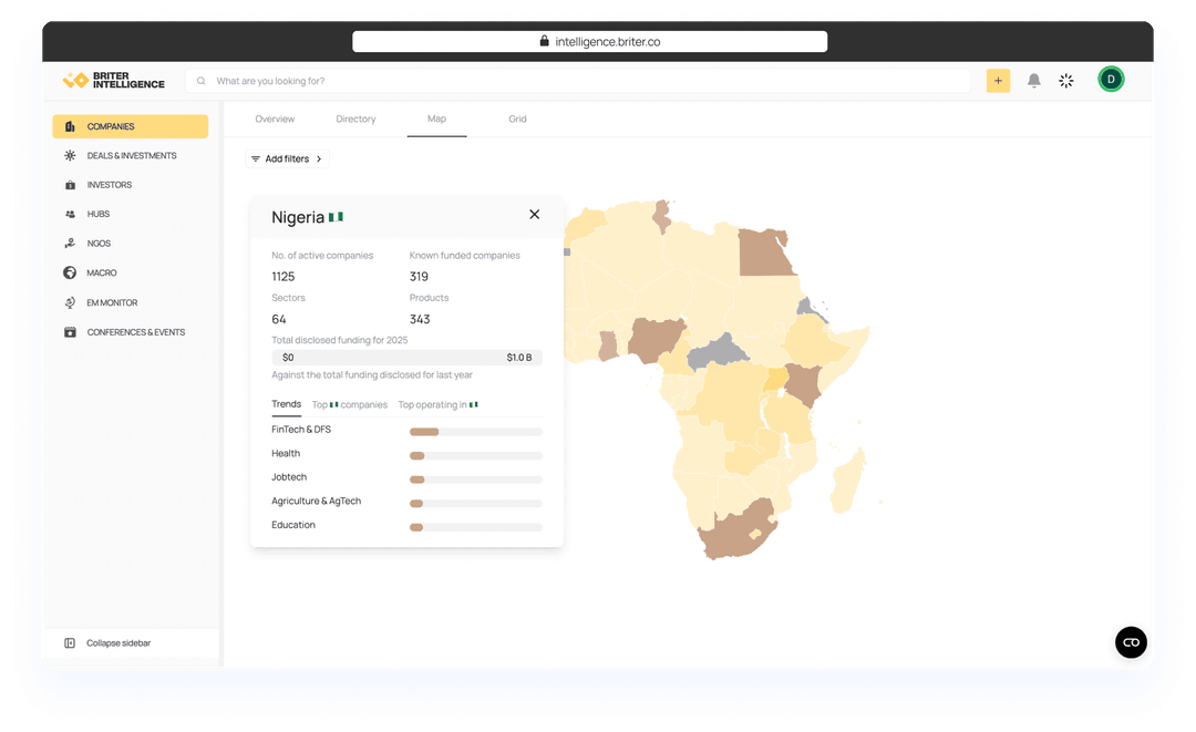 Briter Briter (formerly Briter Bridges): Intelligence for emerging markets